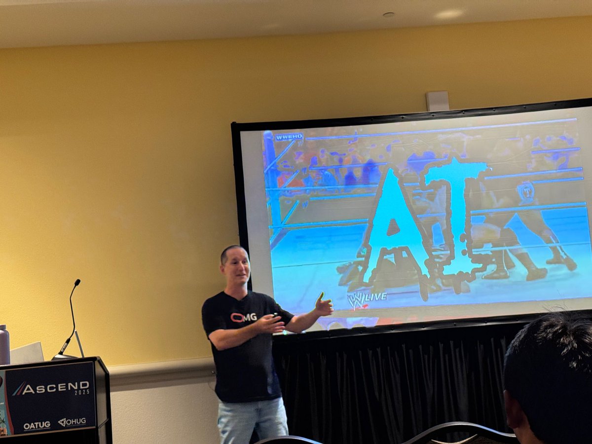 Gustavo Gonzalez (@ggonza4knex) on Twitter photo Guess which is the best conference to be in to get the most out of #AI? Yes #ASCEND2025 @oatug1 <a href="/oracleace/">Oracle ACE Program</a> Guess which is the best conference to be in to get the most out of #AI? Yes #ASCEND2025 @oatug1 <a href="/oracleace/">Oracle ACE Program</a>