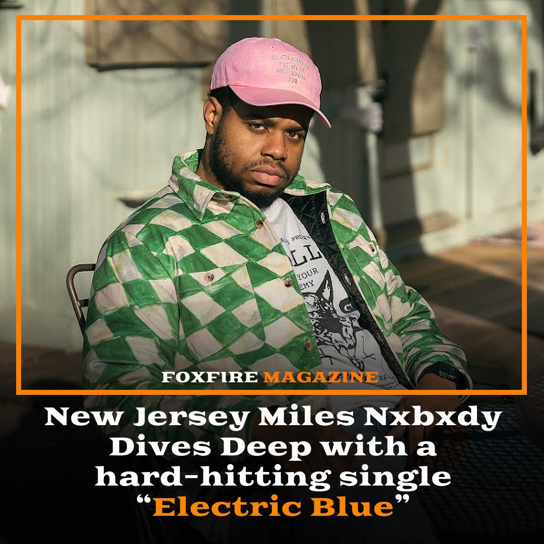 With “Electric Blue,” New Jersey’s own Miles Nxbxdy doesn't shy away from the storm inside, he walks straight into it. The new single, produced by Jason Freeze, pulsing production with raw emotional depth, capturing the weight of mental chaos and the solitude that shadows it.
