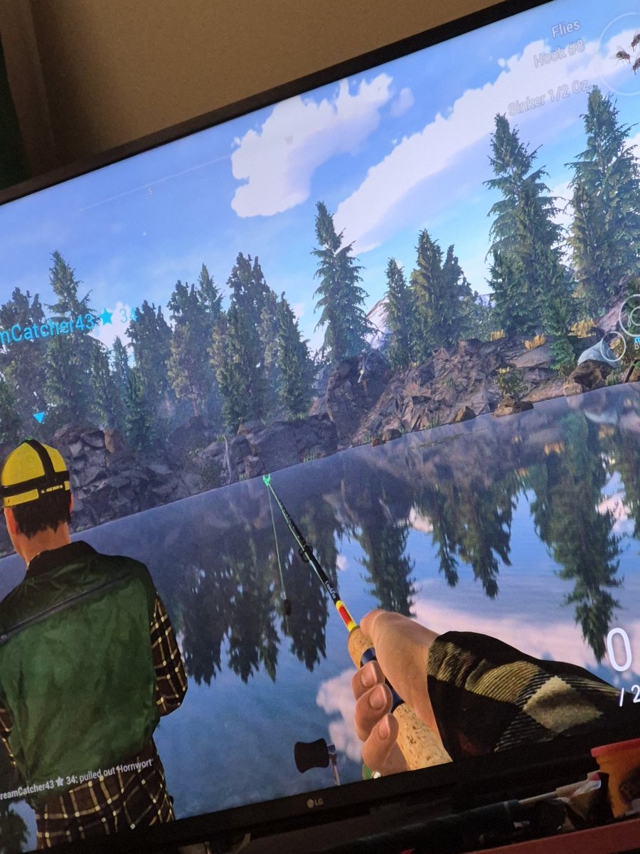 Day 3 of the sickness. Fishing is my life now