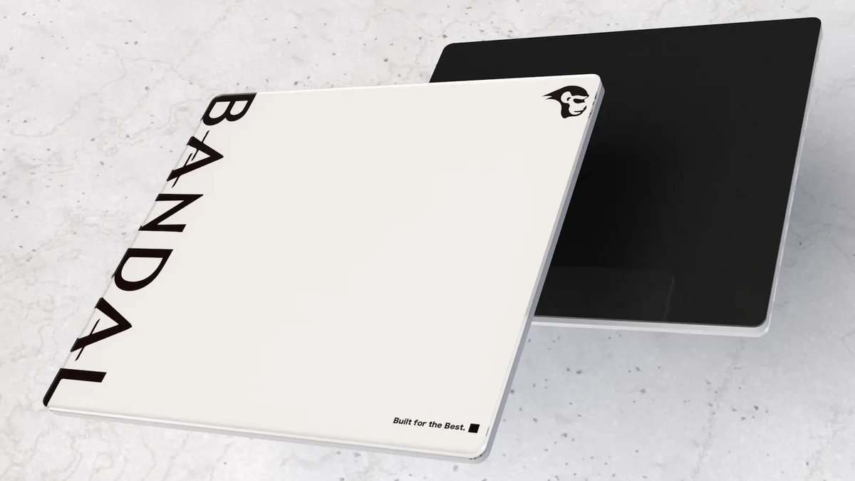 BANDAL GP-BD400 マウスパッド ホワイト 🔥あのバンダルゲーミングから、新作ガラスマウスパッド「GP‑BD400