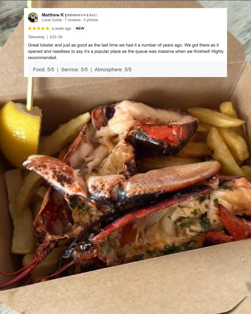 It means the world to us when customers return every time they’re in #NorthBerwick, especially when they tell us they appreciate how we’ve evolved (hello, heated covered area!) but kept the same great quality of food they know and love.