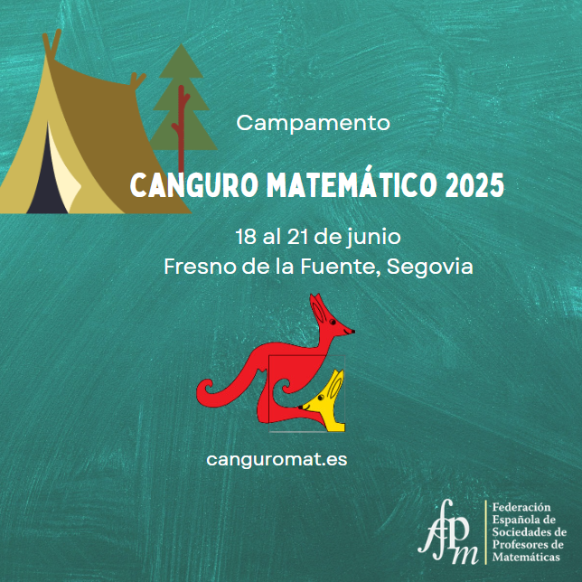 🚌🦘Esta mañana parten los ganadores del Concurso Canguro Matemático 2025 al 🏕️Centro de Ocio Luis Miguel. Fresno de la Fuente, Segovia.

¡Que disfrutéis mucho, campeones!

👉🏽Programa de hoy