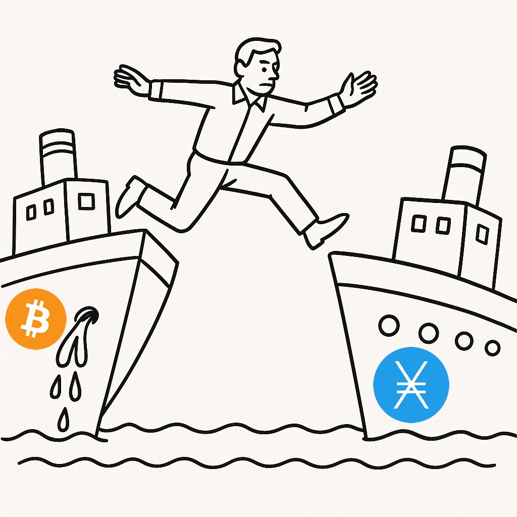nanoseagull's tweet image. #Bitcoin $BTC is a leaking ship.

The direct monetary incentive for miners to secure the network is decreasing.

The solution is a network that operates without direct monetary incentives, but instead indirect incentives.

Jump ship to #Nano $XNO before it&apos;s too late.