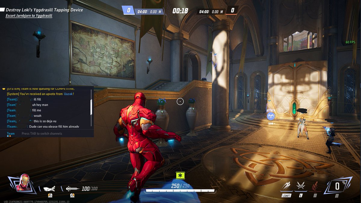 Dragwaslost's tweet image. 3AM marvel rivals