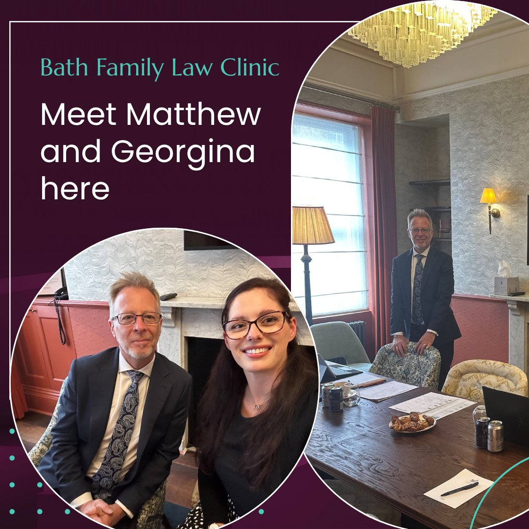 📍 TODAY IS THE DAY!

Our FREE Family Law Clinic is happening TODAY in Bath!

Still have spaces available for consultations with Georgina Catlin and Matthew Drew.

Last-minute bookings welcome - call us now or book an appointment here: loom.ly/aipW7vU