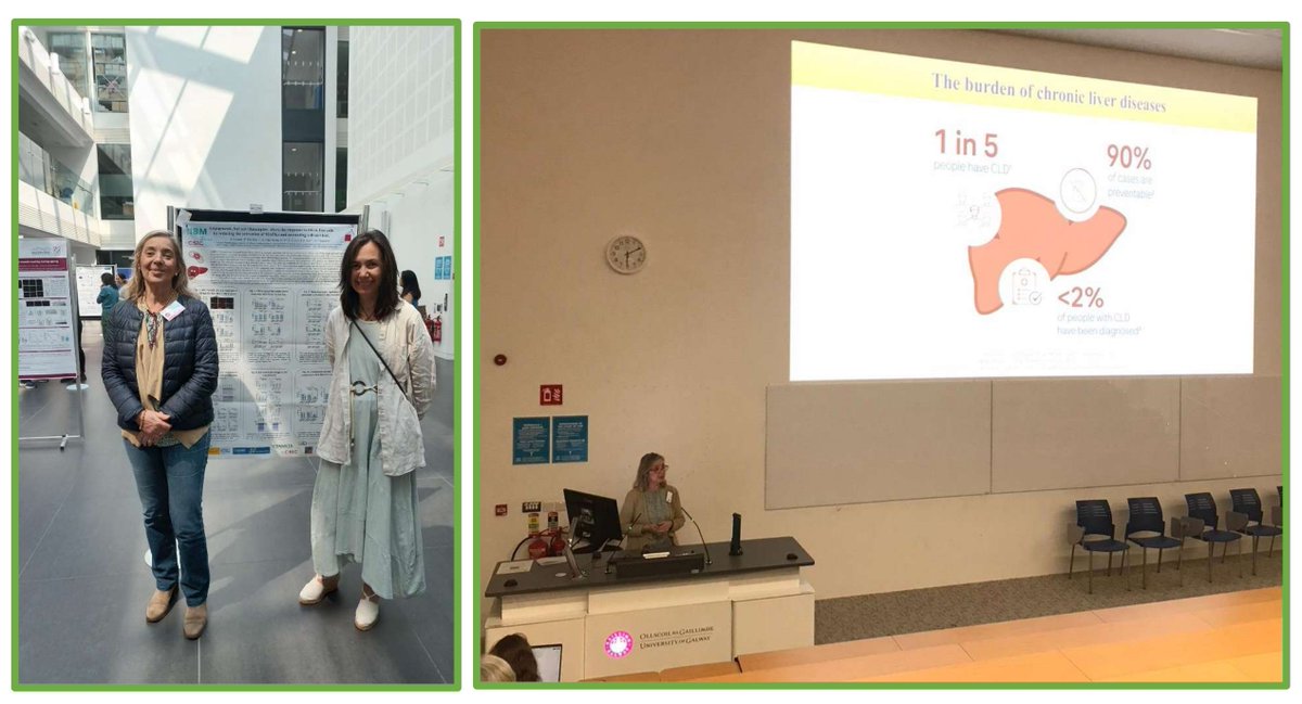 María Monsalve and Ángela M. Valverde participated in the 10th BenBedPhar Scientific Meeting in Galway