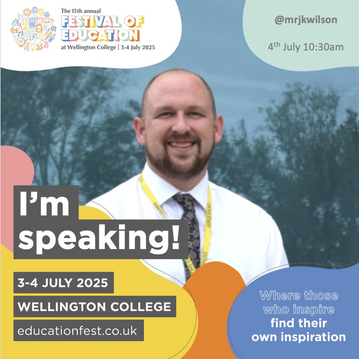 Excited to speak at the <a href="/EducationFest/">Festival of Education 🇬🇧</a> next month. Come along on the Friday to hear all about how we have reset our processes in school in order to 'empower the engine room'