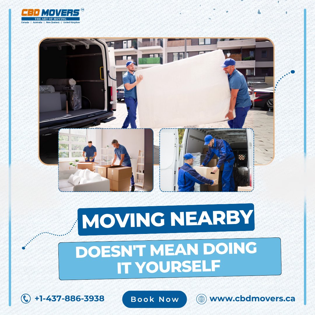cbdmoversca's tweet image. Even local moves deserve expert handling. 🏡

CBD Movers Canada takes the pressure off with trusted pros, safe transport, and smooth moving—right around the corner.

📞 +1-437-886-3938
🌐 cbdmovers.ca/local-moving/

#CBDMovers #LocalMovingExperts #FurnitureMovers #Brampton #canada