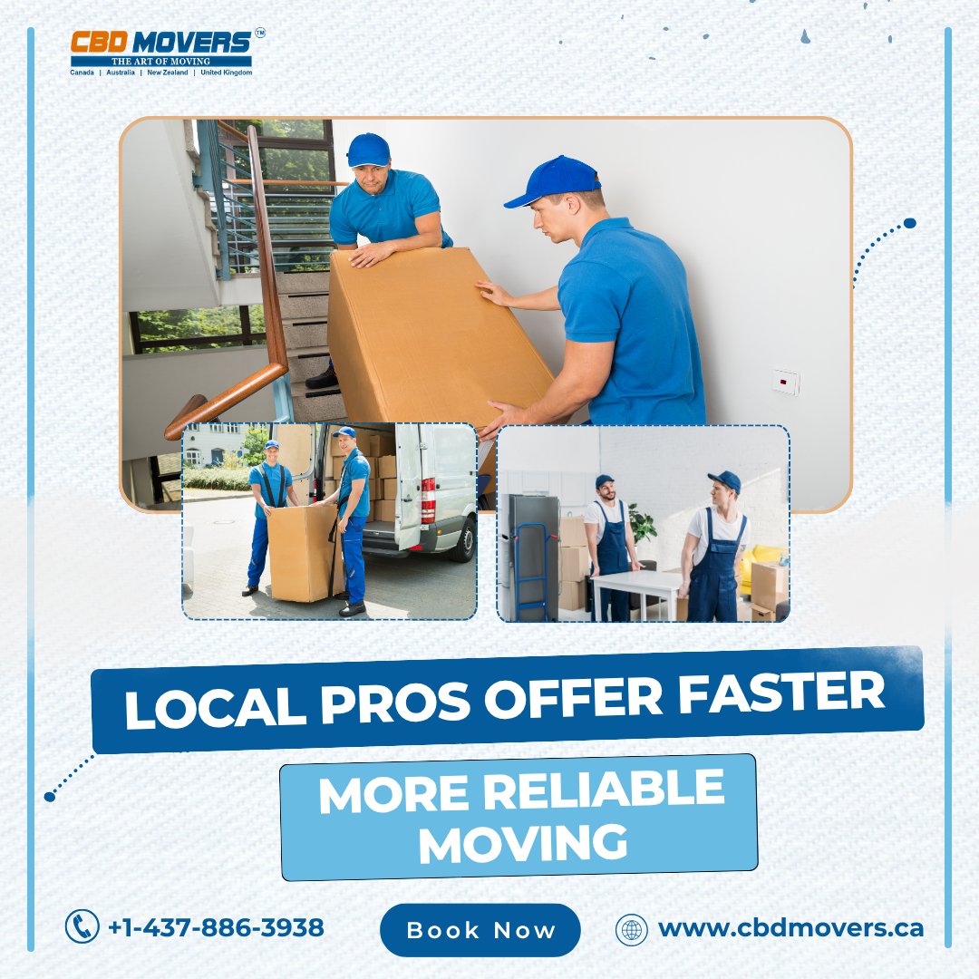 cbdmoversca's tweet image. Even local moves deserve expert handling. 🏡

CBD Movers Canada takes the pressure off with trusted pros, safe transport, and smooth moving—right around the corner.

📞 +1-437-886-3938
🌐 cbdmovers.ca/local-moving/

#CBDMovers #LocalMovingExperts #FurnitureMovers #Brampton #canada
