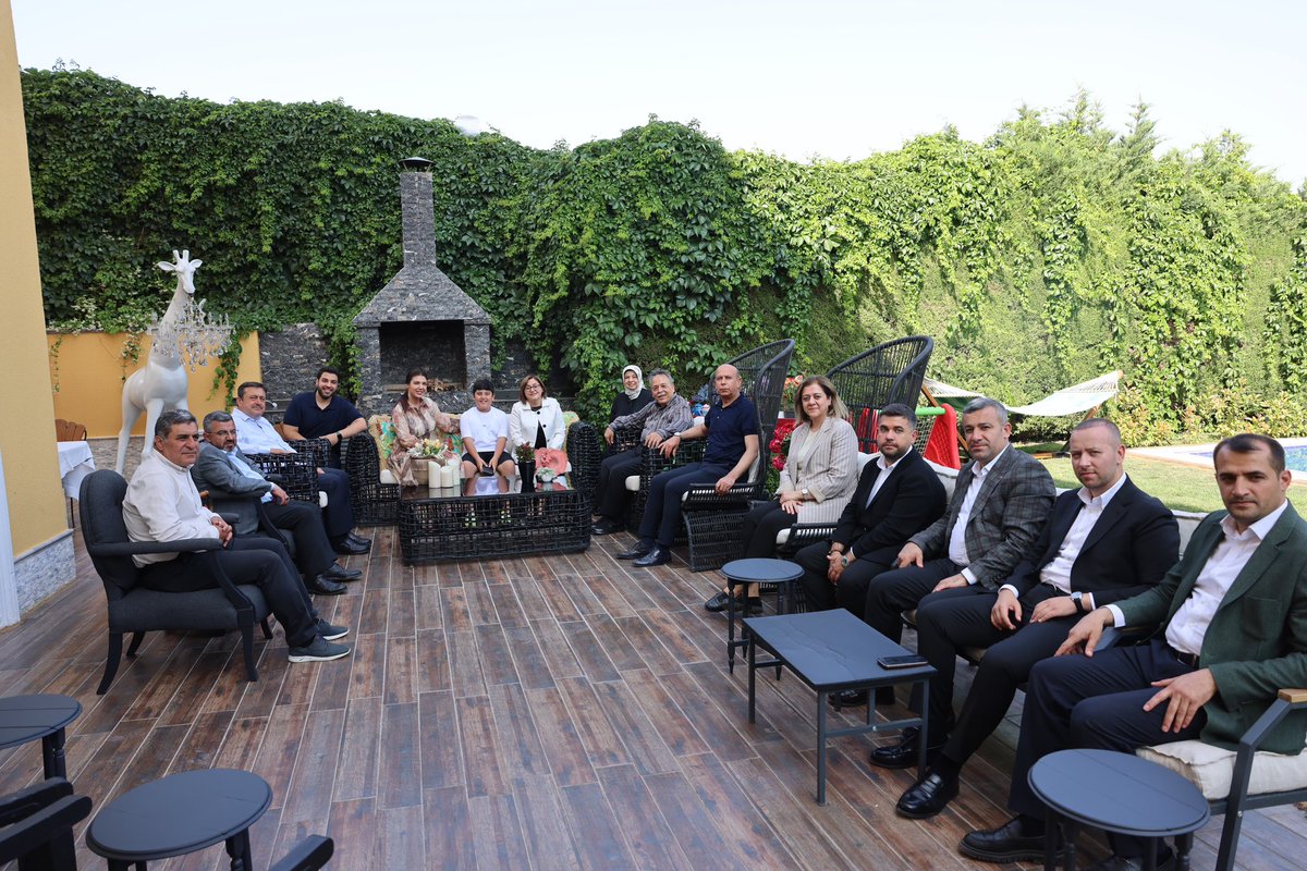 AK Parti, birlik ve beraberliğin, kardeşliğin ve vefanın simgesidir.

İl Başkanımız Sayın Fatih Muhaddis Fedaioğlu, Gaziantep Büyükşehir Belediye Başkanımız Sayın Fatma Şahin ve İl Başkan Yardımcılarımız ile birlikte Geçmiş Dönem Milletvekilimiz Sayın Halil Mazıcıoğlunu ve