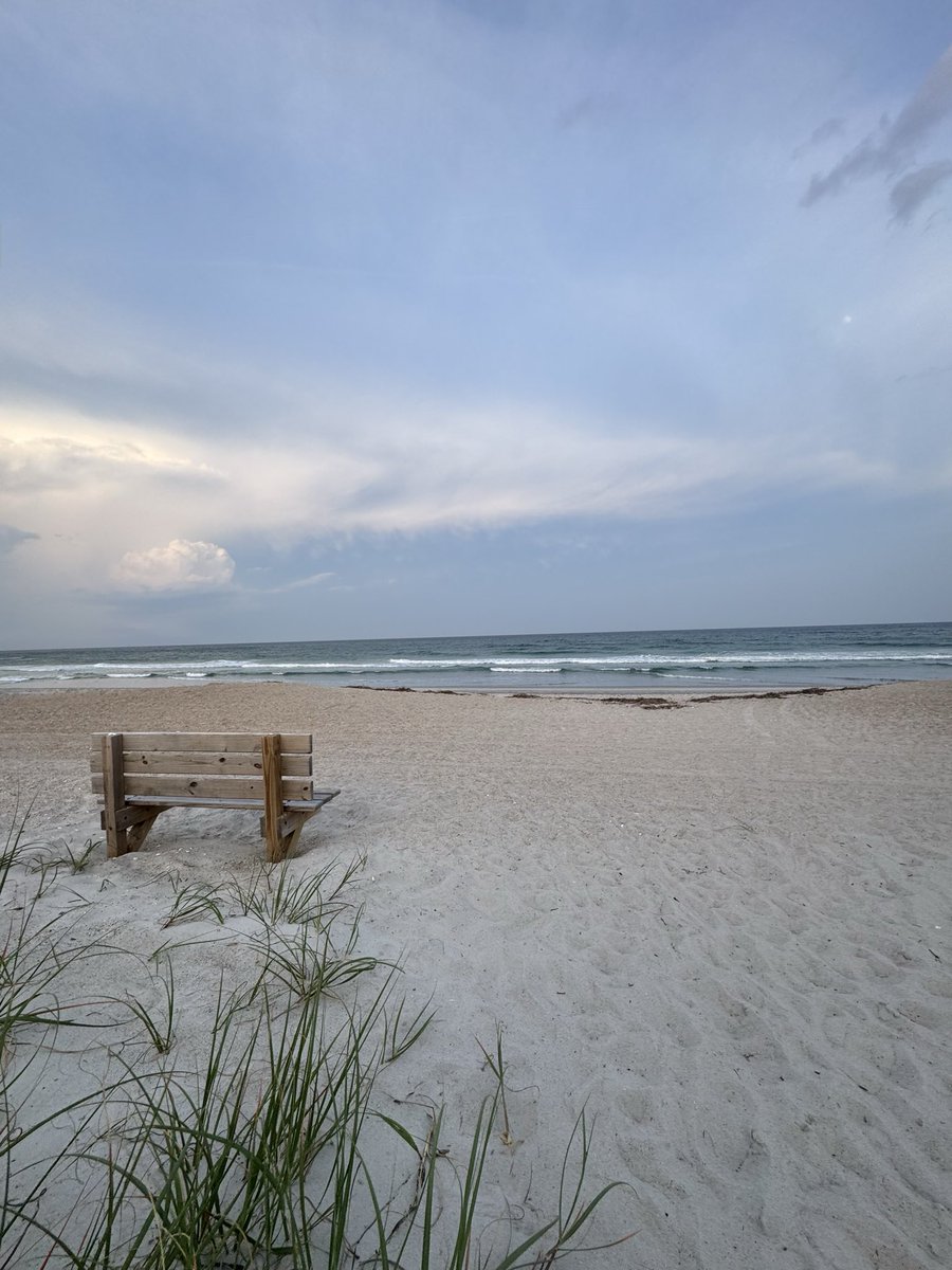 silent conversation on a bench
