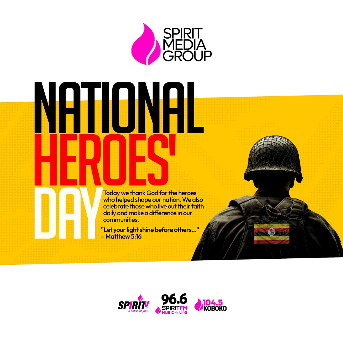 Happy Heroes day to you all our esteemed listeners. 
We love you so much ❤️