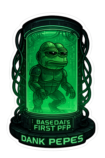 🎁 DANK PEPES GIVEAWAY 🎁

Dank Pepes are the gateway into #Pepecoin culture on #Based, more than an NFT we are your digital identity

Let’s grow the community:
🐸 Like &amp; Quote this post
👥 Tag a friend who doesn't have a Dank Pepe

In your quote:
👾 Include