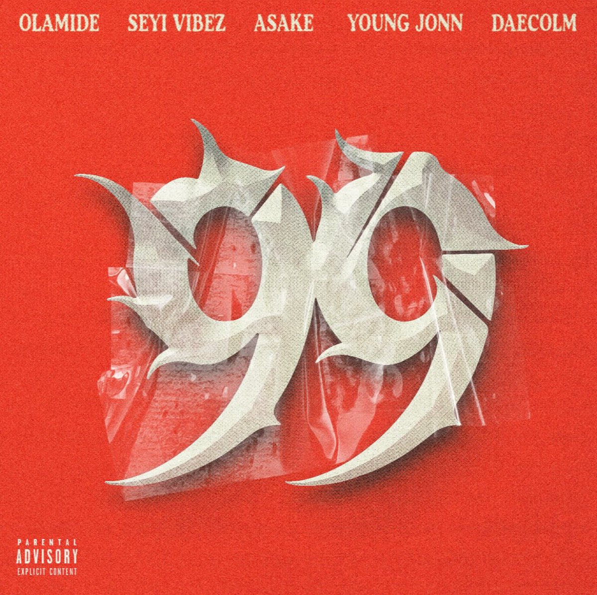Olamide unites with Seyi Vibez, Asake, Young Jonn, and Daecolm on "99", a standout track from his upcoming album #Olamidé. OUT NOW! 🔥

🎧 : music.empi.re/99olamide