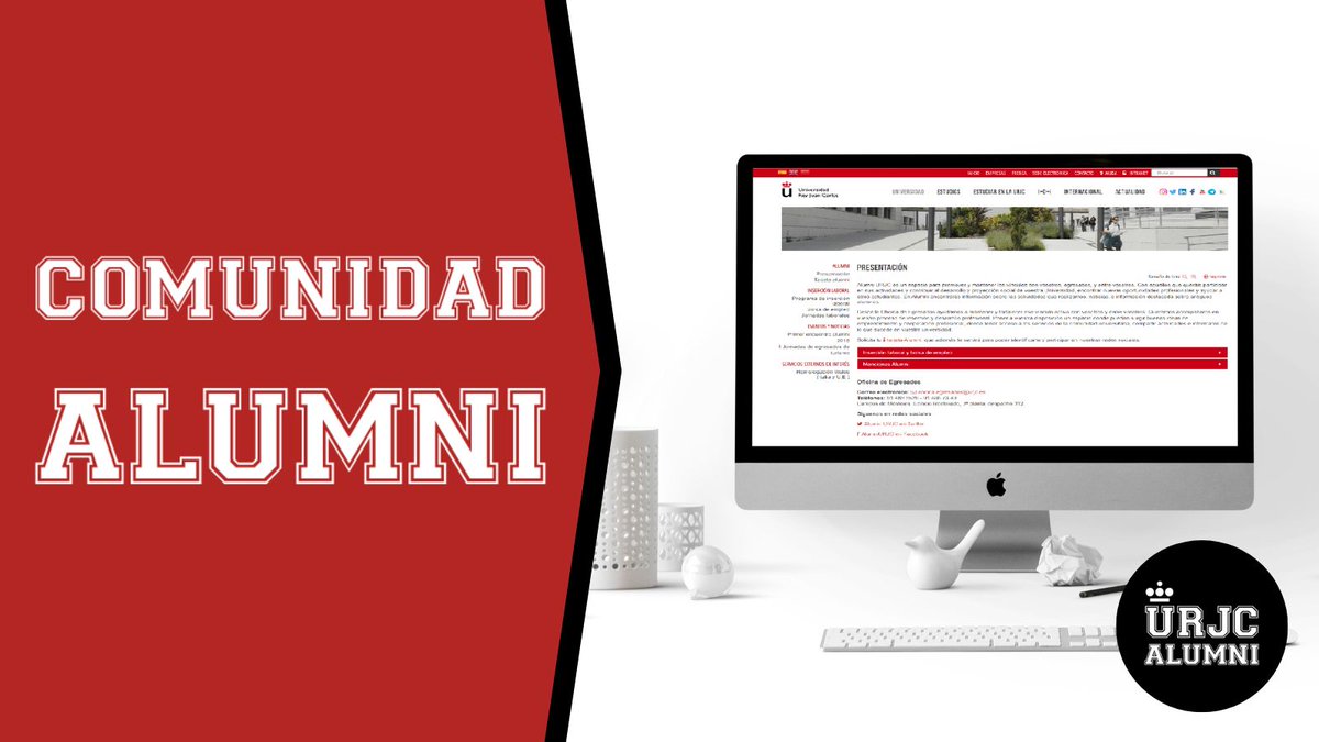 ¿Sabías que la tarjeta Alumni te da acceso al la Bolsa de empleo de la URJC?

Si finalizaste tus estudios ya puedes formar parte de nuestra comunidad y empezar a hacer uso de sus beneficios ¡Hazte Alumni aquí! f.mtr.cool/muljkyybmj