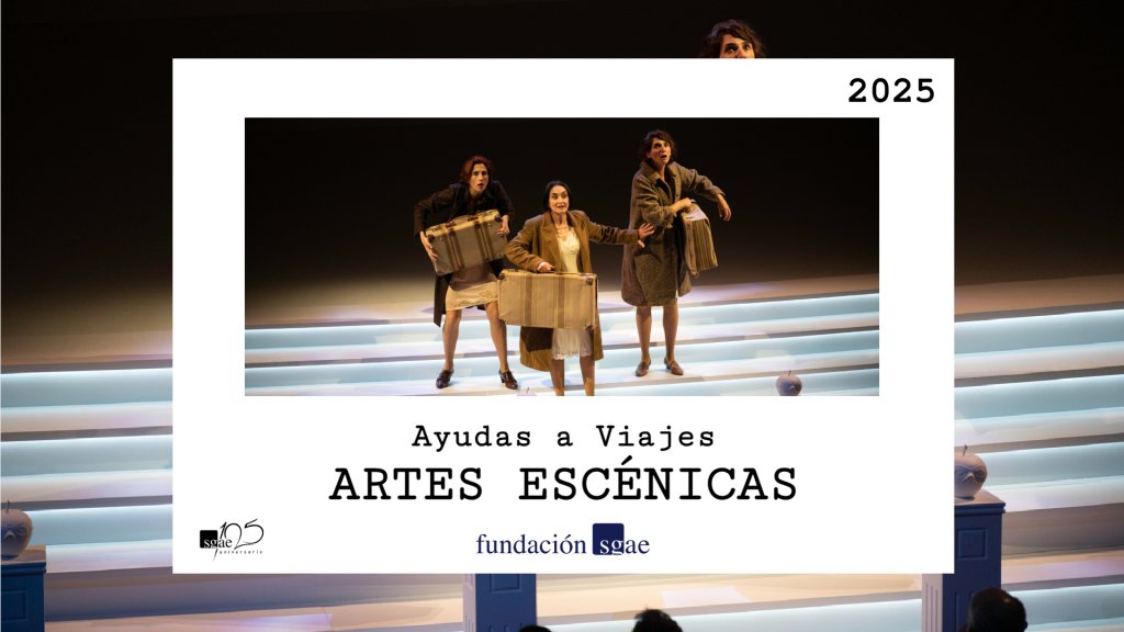 Hasta el 28 de noviembre de 2025 está abierto el plazo de 📩recepción de solicitudes de las Ayudas de #FundaciónSGAE a ✈️viajes para la promoción 🌍internacional de las Artes Escénicas: 🎭teatro y 💃🕺danza👇
Toda la ℹ️:tinyurl.com/zc855rmw