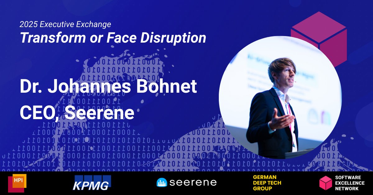 🚀 How do you turn large-scale software development into a competitive advantage?

At the Transform or Face Disruption executive summit, Dr. Johannes Bohnet, CEO of Seerene, will take the stage to answer this critical question.
seerene.com/transform-or-f…