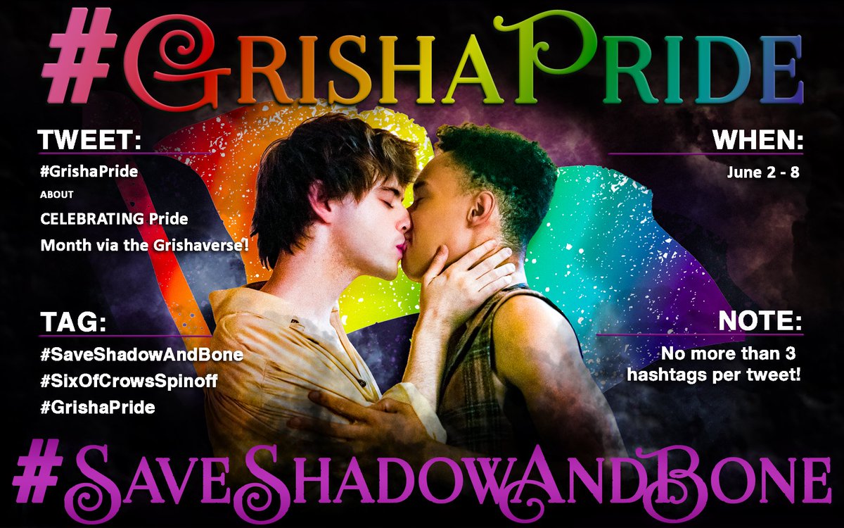 Save Shadow and Bone and Six Of Crows tweet media