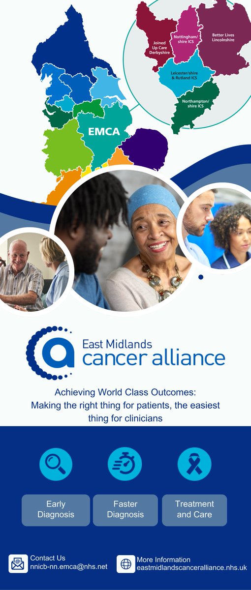 NHS East Midlands Cancer Alliance (@cancer_east) on Twitter photo Our Cancer Delivery Plan 2025/26 is here!
We’re committed to delivering the best possible cancer care across the East Mids, with our partners by our side See what’s ahead and how we make a difference: eastmidlandscanceralliance.nhs.uk/about/national…
<a href="/NHS_LLR/">NHS Leicester, Leicestershire and Rutland</a> <a href="/NHSDDICB/">NHS Derby and Derbyshire 💙</a> <a href="/NHSLincsICB/">NHS Lincolnshire ICB 💙</a> <a href="/NHSNotts/">NHS Nottingham and Nottinghamshire</a> <a href="/ICNorthants/">Integrated Care Northamptonshire</a> Our Cancer Delivery Plan 2025/26 is here!
We’re committed to delivering the best possible cancer care across the East Mids, with our partners by our side See what’s ahead and how we make a difference: eastmidlandscanceralliance.nhs.uk/about/national…
<a href="/NHS_LLR/">NHS Leicester, Leicestershire and Rutland</a> <a href="/NHSDDICB/">NHS Derby and Derbyshire 💙</a> <a href="/NHSLincsICB/">NHS Lincolnshire ICB 💙</a> <a href="/NHSNotts/">NHS Nottingham and Nottinghamshire</a> <a href="/ICNorthants/">Integrated Care Northamptonshire</a>