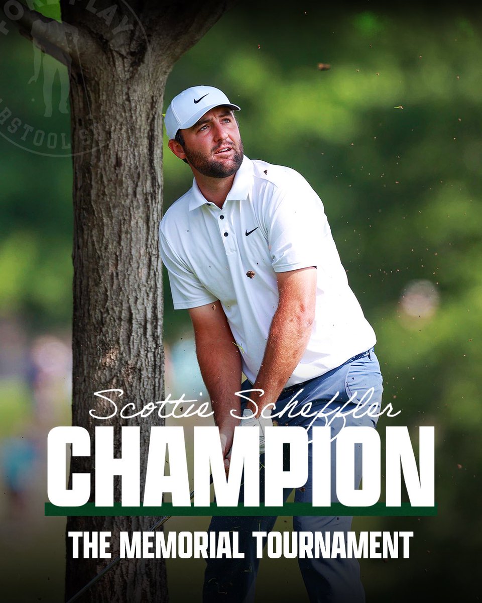 𝗦𝗰𝗵𝗲𝗳𝗳𝗹𝗲𝗿 𝘄𝗶𝗻𝘀 𝗰𝗹𝗲𝗮𝗿𝗹𝘆

When Scottie Scheffler is at his peak, he is pretty much unplayable on the PGA TOUR.

He secured victory in the Memorial Tournament by four strokes, finishing on -10 at Muirfield Village.

Scheffler’s win makes him only the second