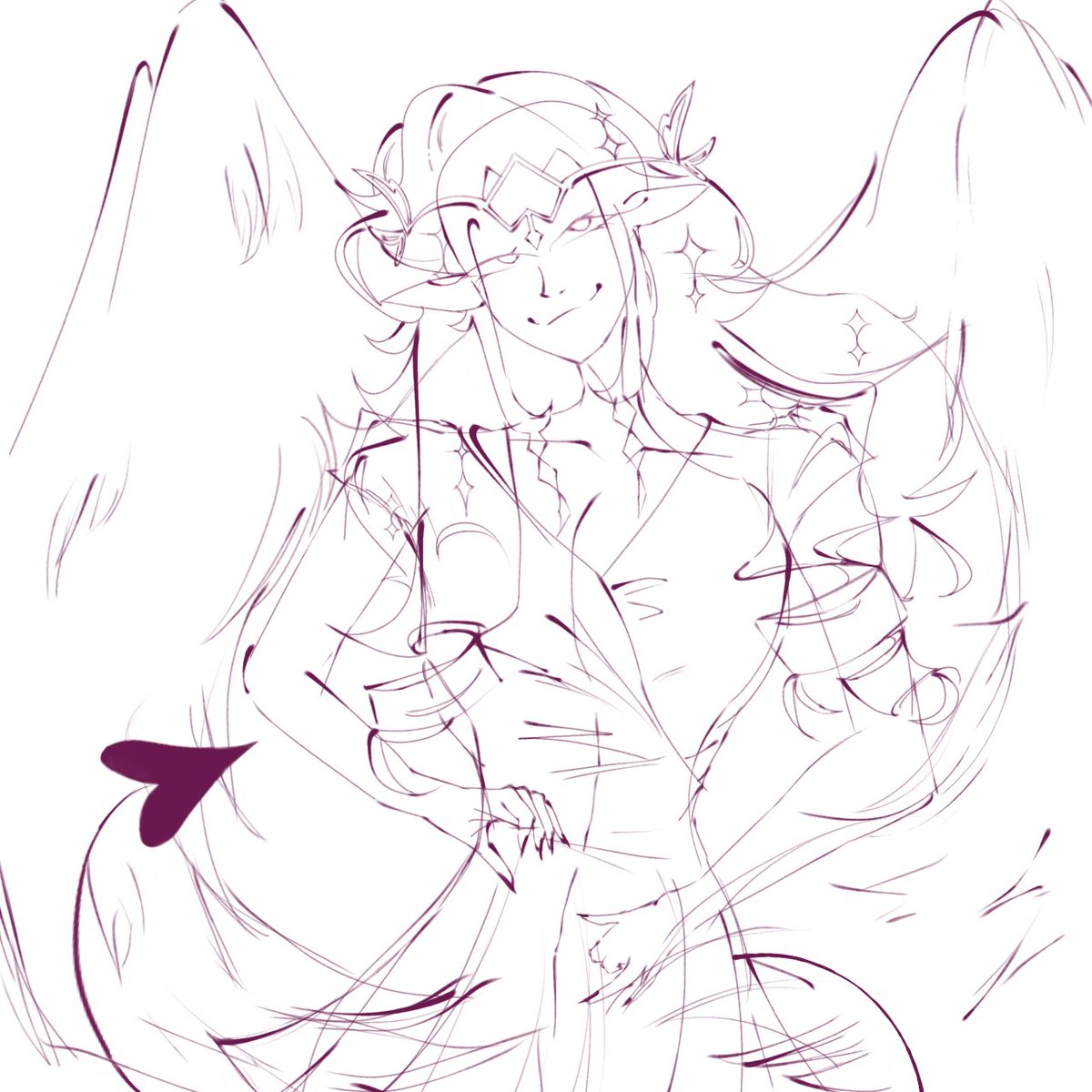 Kaii_12864's tweet photo. I am still trying to get my art skills back, pardon the bad quality 🥲 https://t.co/WDk6Ph87I2