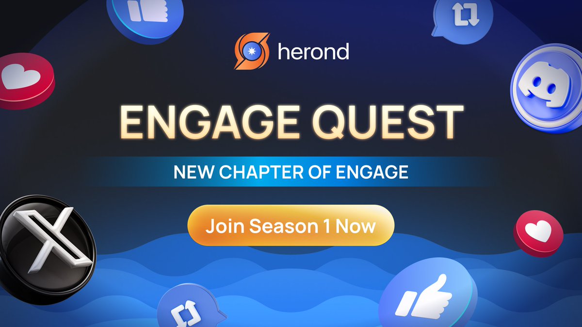 Herond Browser (@herondbrowser) on Twitter photo ๐ Engage Quest Season 1 Kicks Off! ๐
๐ Join <a href="/HerondBrowser/">Herond Browser</a> activities & smash Discord quests to earn points for EPIC rewards! Massive prizes, unique roles, whitelist spots, raffles, and more await!
โจ New Bonus Points System
โ
OG Role: Grab 4 points every 7 days
โ
Early ๐ Engage Quest Season 1 Kicks Off! ๐
๐ Join <a href="/HerondBrowser/">Herond Browser</a> activities & smash Discord quests to earn points for EPIC rewards! Massive prizes, unique roles, whitelist spots, raffles, and more await!
โจ New Bonus Points System
โ
OG Role: Grab 4 points every 7 days
โ
Early