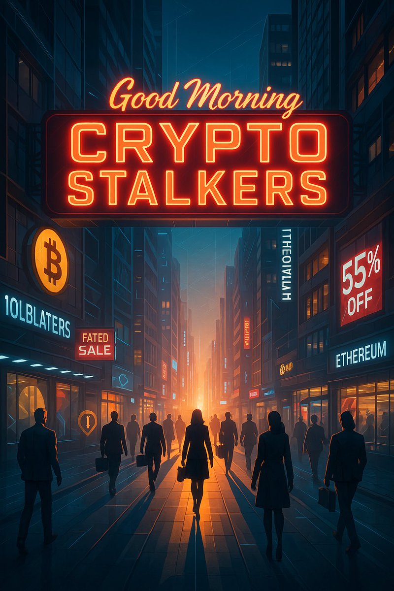 GM Crypto Stalkers 
If you reply I’m following you 🤩

Let’s make some Web3 noise today!
#CryptoStalkers #GM
