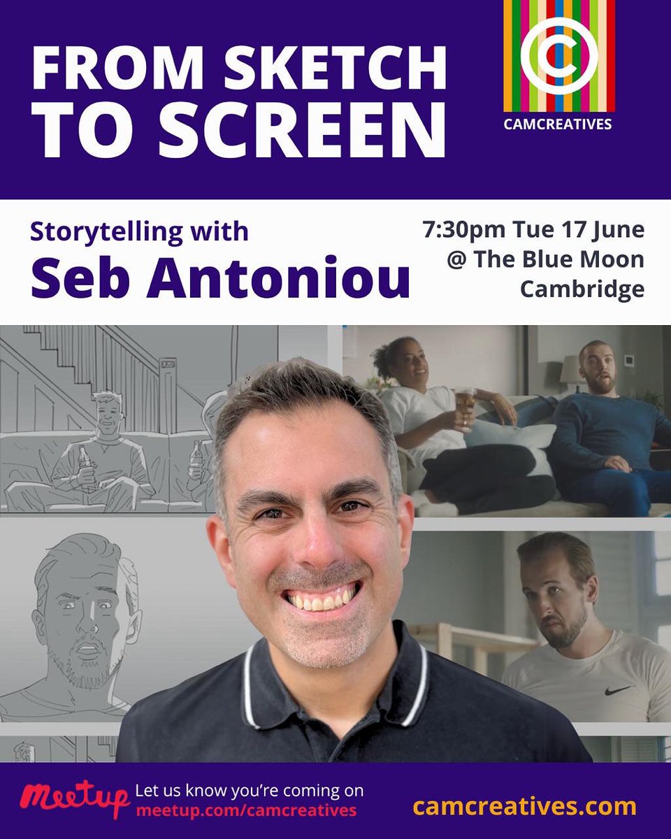 Another cracking event in #Cambridge coming up with @Sebantoniou