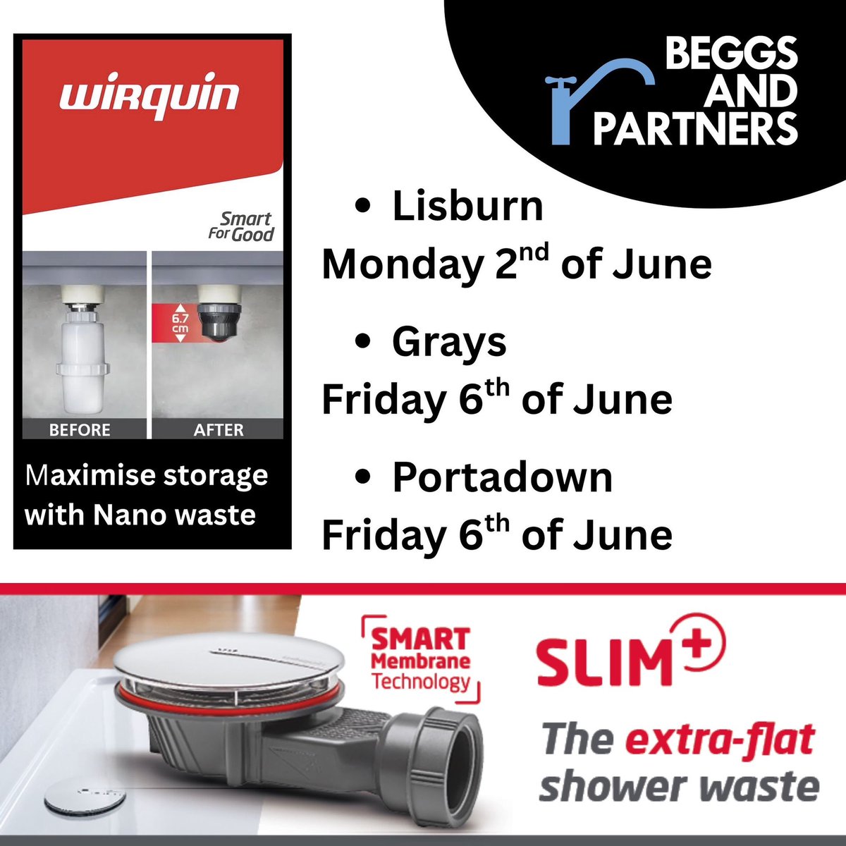 <a href="/WirquinLtd/">Wirquin Ltd</a> will be in our branches this week. #beggsandpartners