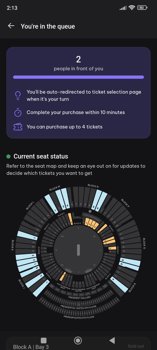 MathurShru40486's tweet photo. This is NOT just a complaint — this is the voice of a heartbroken fan.💔

For the #IPLFinal2025 at Narendra Modi Stadium, we waited on the District app around 45 minutes. It showed “2 people ahead of you” the entire time. https://t.co/xOAfu5q8Hf