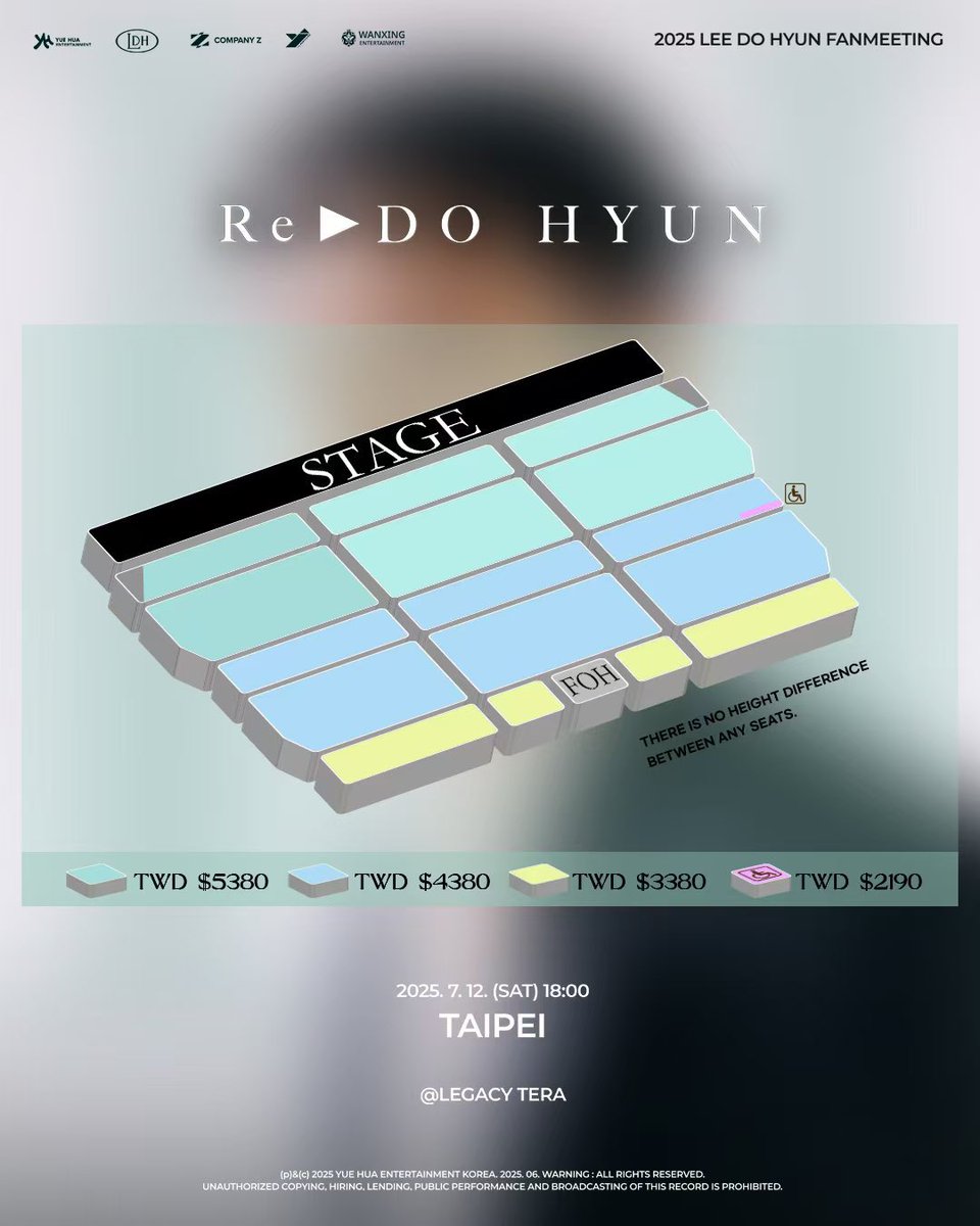 Anne__kibet's tweet photo. 2025 LEE DO HYUN FANMEETING [Re ▶ DO HYUN] 개최 안내 in TAIPEI

Tickets on sale🎫
☆2x Zone $TWD5380
☆front row, side by side
☆💌DM me if interested

#이도현 #LEEDOHYUN #Re_DOHYUN #Re_DOHYUN_in_TAIPEI #LEEDOHYUNinTAIPEI
#HITC2025x4EVE https://t.co/F1KPNVkPU4