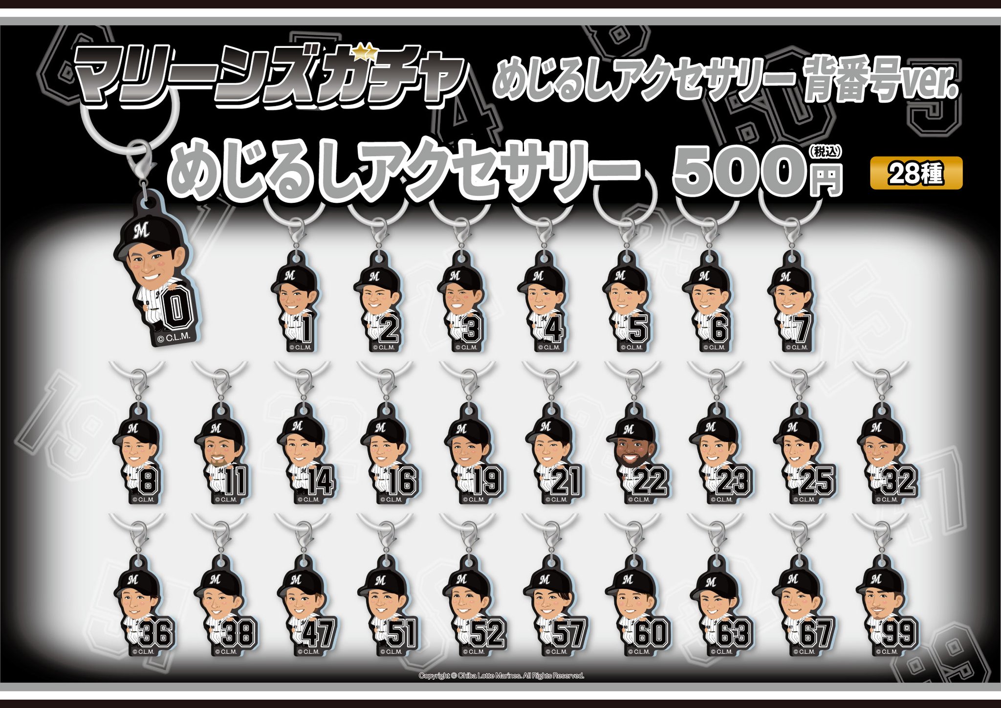 千葉ロッテマリーンズ モバガチャ 12個セット モバガチャ・モバショップ・現地販売の商品情報 on X: 