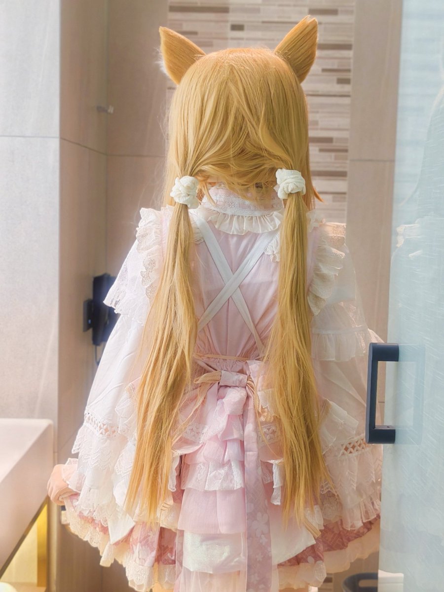 儿童节特供🐱
粉色小蛋糕🍰
👗<a href="/homemade_hiemal/">Hiemal</a>
#kigurumi #着ぐるみ
#kinako #きなこ #キナコ