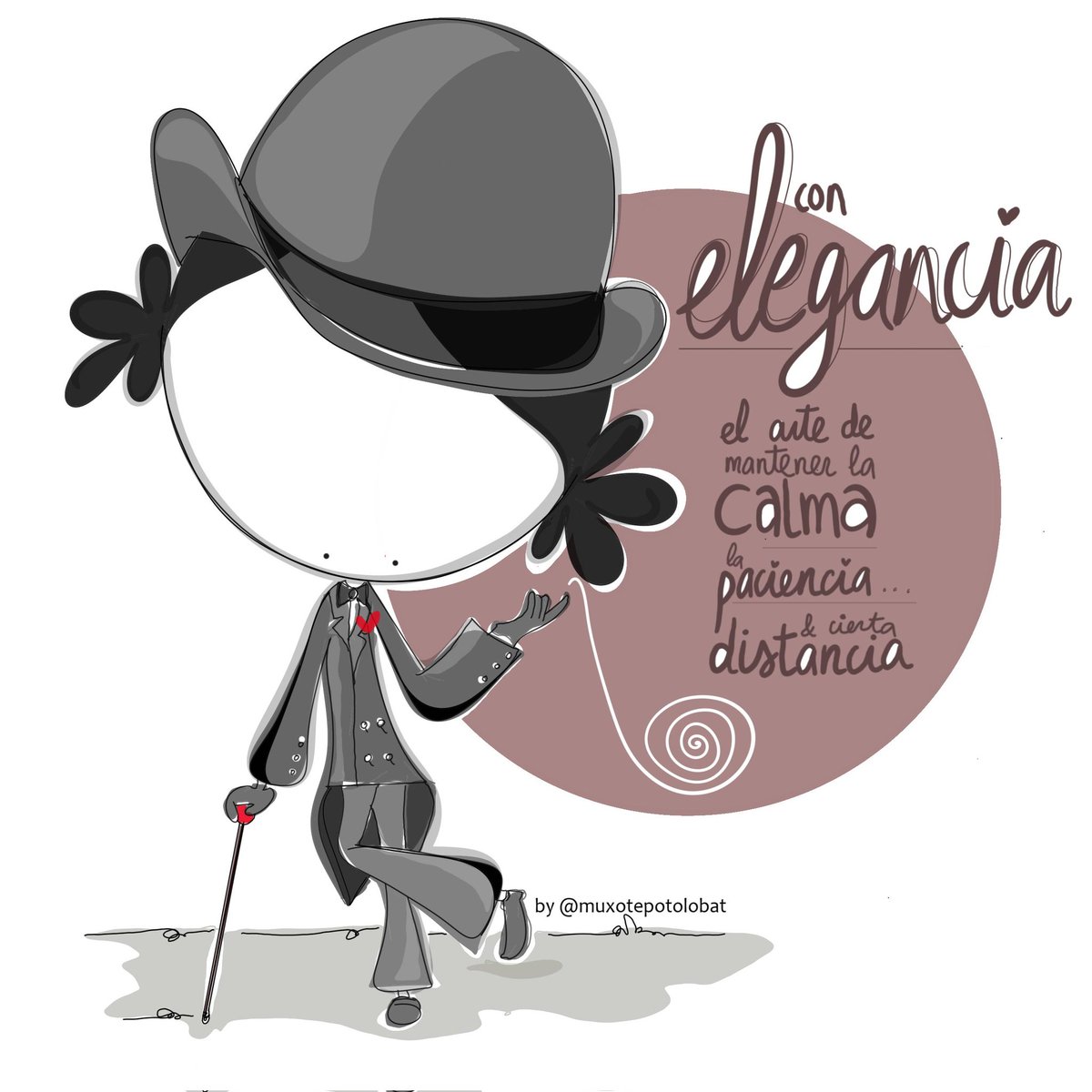 La elegancia... esa sutil combinación, ese arte de combinar el arte de la calma, la paciencia y un toque de prudente distancia.
Mmmm... a veces me sale, a veces... suspendo.
#EeeegunonMundo!!