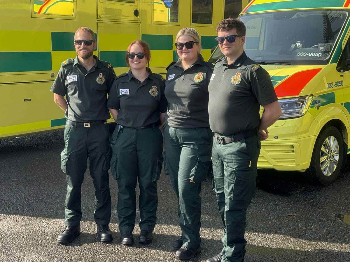 nitapows's tweet photo. Good luck Team WAST @WelshAmbulance in Stockholm today. Sorry, I can only name my fab husband Carl Powell and Greg Lloyd, also fab! https://t.co/0FSGuxaDvV