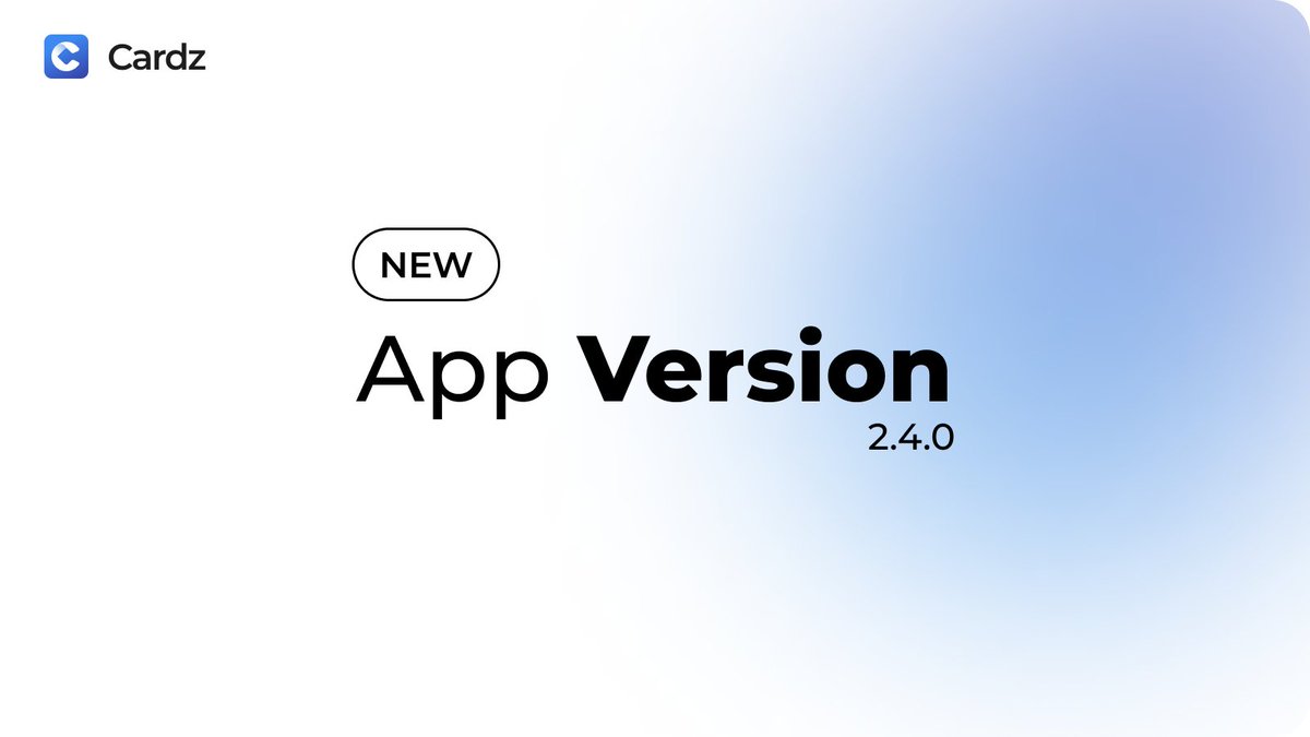 cardz_app's tweet photo. Upgrade your networking with the new Cardz app version! Now share contacts directly, enjoy improved AI scanning, and multi-select contact features. Update now to transform your connections! #cardz #networking #businesscards #digitalcard #businesscard #digitalbusinesscard https://t.co/IZPRGy9iUY