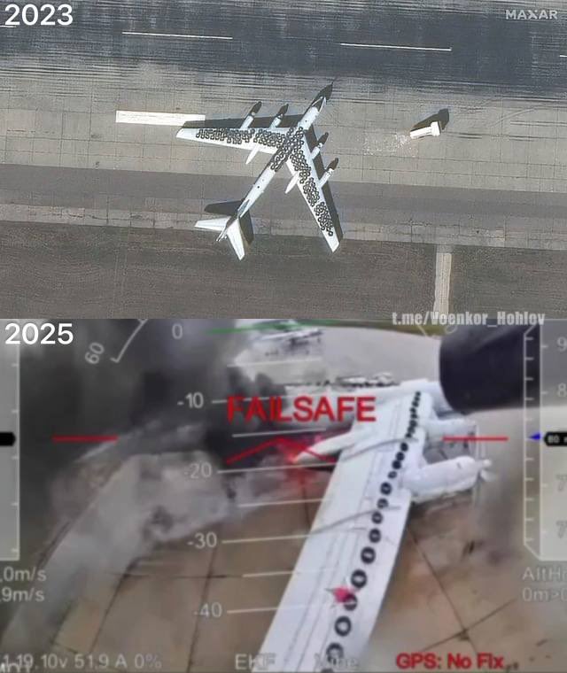 🛞 Here comes the very serious explanation: the real reason Russia lost a large part of its strategic aviation is that, over the last three years, they got too lazy to properly cover their aircraft fuselages with tires.