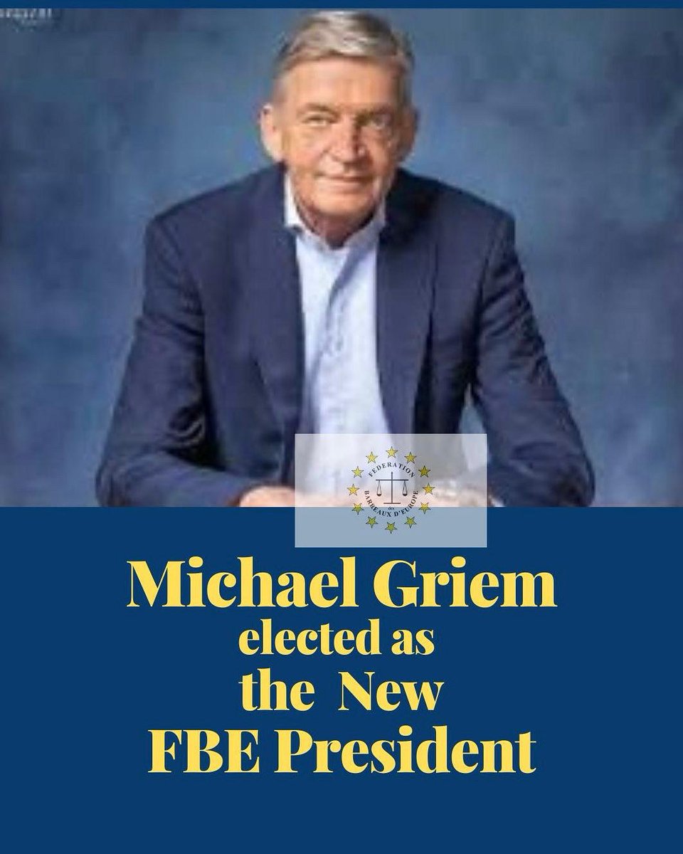 “I will do my best for the #FBE,” declared Michael Griem, the newly elected President of the #FBE, as he opened his inaugural speech to the General Assembly.