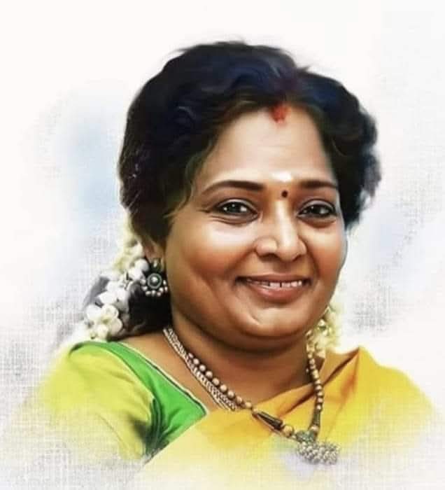 Gohila Muthuraj 🚩🇮🇳 (@gohilamuthuraj) on Twitter photo இன்று பிறந்தநாள் காணும் முன்னாள் தெலுங்கனா ஆளுநர் மற்றும் புதுச்சேரி துணைநிலை ஆளுநர் அக்கா Dr.தமிழிசை சௌந்தர்ராஜன் அவர்களுக்கு இனிய பிறந்தநாள் நல்வாழ்த்துக்கள்...
<a href="/DrTamilisai4BJP/">Dr Tamilisai Soundararajan</a> இன்று பிறந்தநாள் காணும் முன்னாள் தெலுங்கனா ஆளுநர் மற்றும் புதுச்சேரி துணைநிலை ஆளுநர் அக்கா Dr.தமிழிசை சௌந்தர்ராஜன் அவர்களுக்கு இனிய பிறந்தநாள் நல்வாழ்த்துக்கள்...
<a href="/DrTamilisai4BJP/">Dr Tamilisai Soundararajan</a>