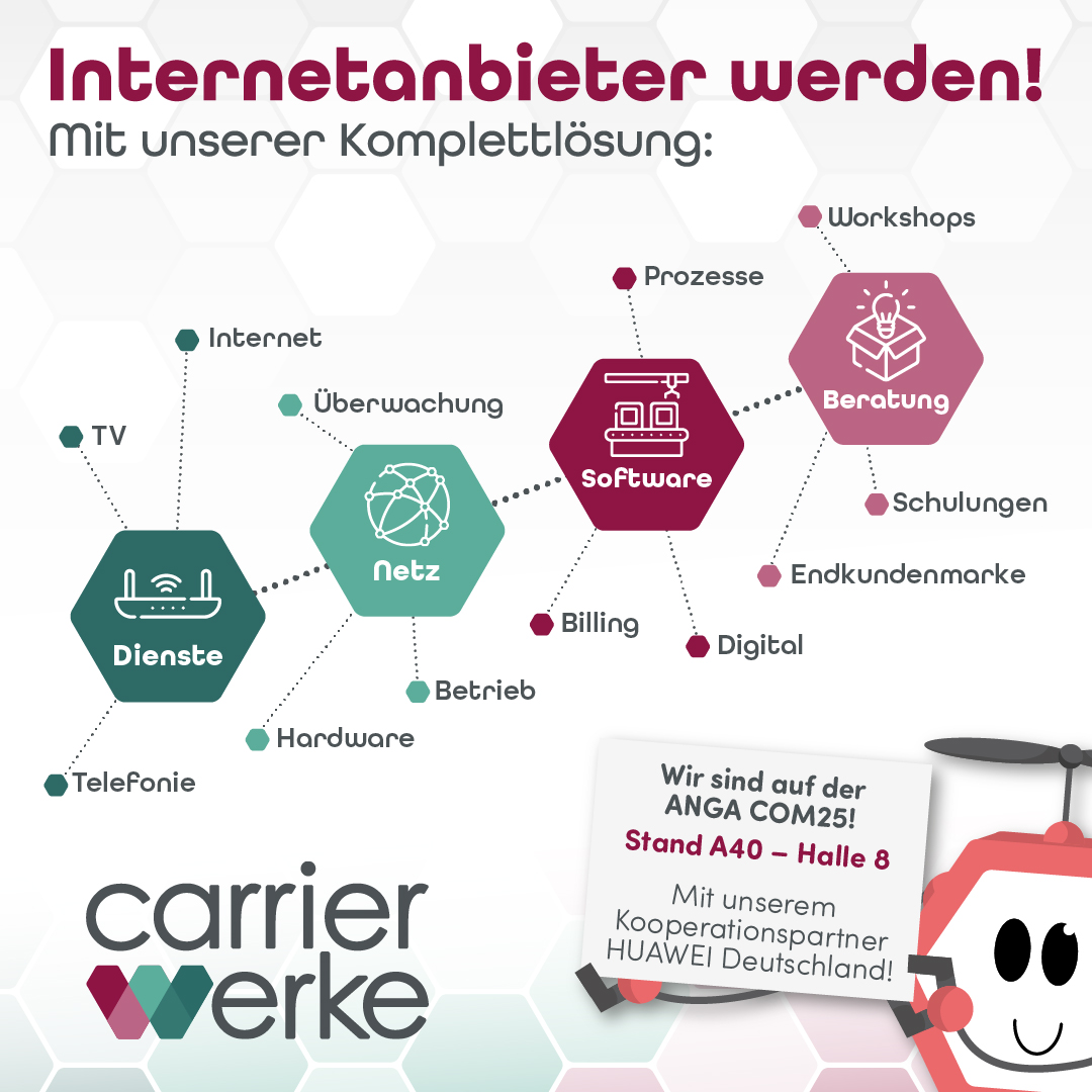 Wir zeigen, warum eine durchdachte #Netzplanung entscheidend ist und wie innovative Lösungen die Zukunft gestalten. Jetzt lesen und erfahren, warum carrierwerke der starke #Partner für zukunftssichere #Netzwerke ist! 
👉 carrierwerke.de/aktive-und-pas…