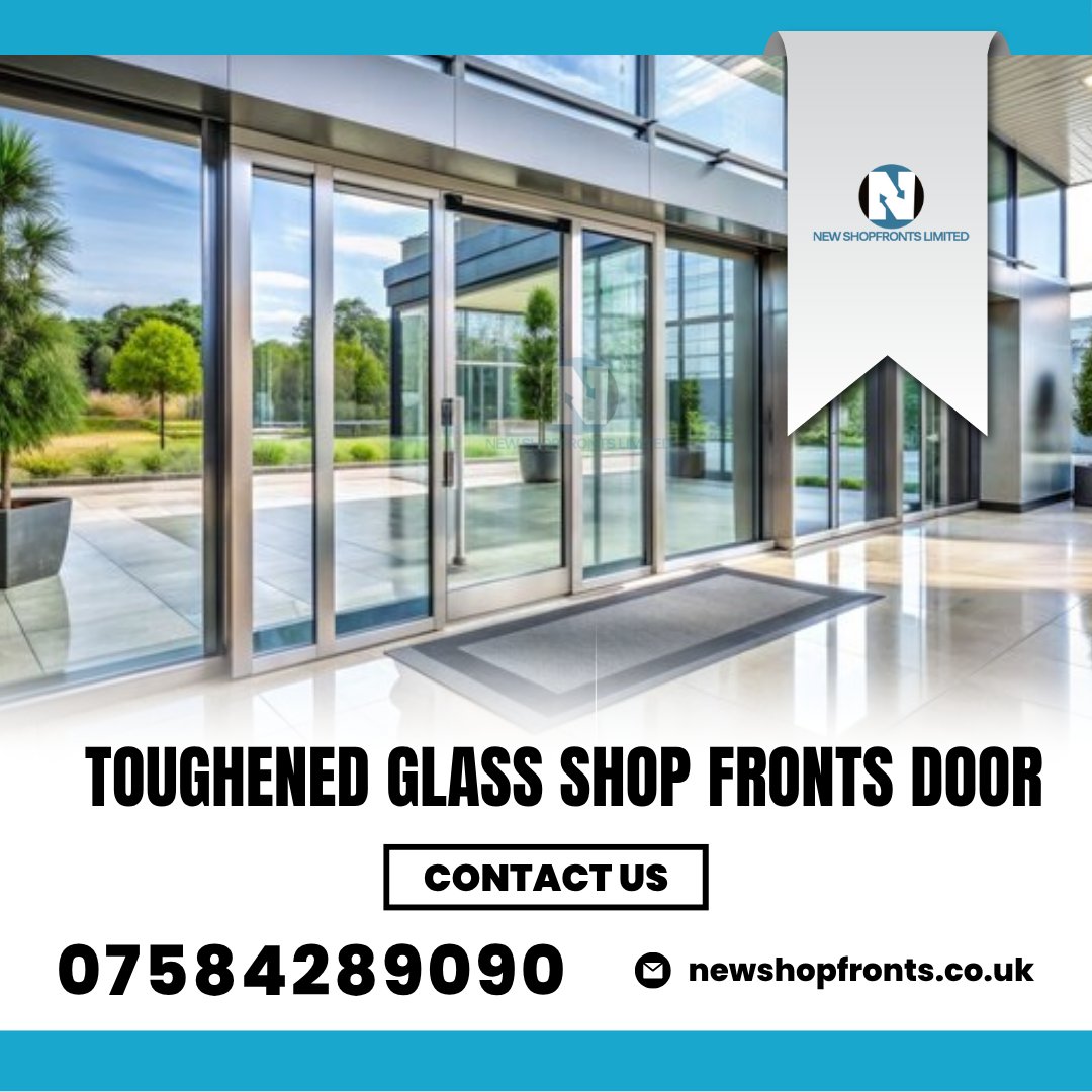newshopfronts's tweet photo. 👉Upgrade your entrance with Toughened Glass Shopfront Doors — strong, stylish and built to impress while ensuring top-tier security. Perfect for modern businesses!🏪✨
#GlassShopfront #ToughenedGlass #SecureStyle #BusinessEntrance
👉Website: https://t.co/ugFa6YY0pn https://t.co/uTaAgU7rKI