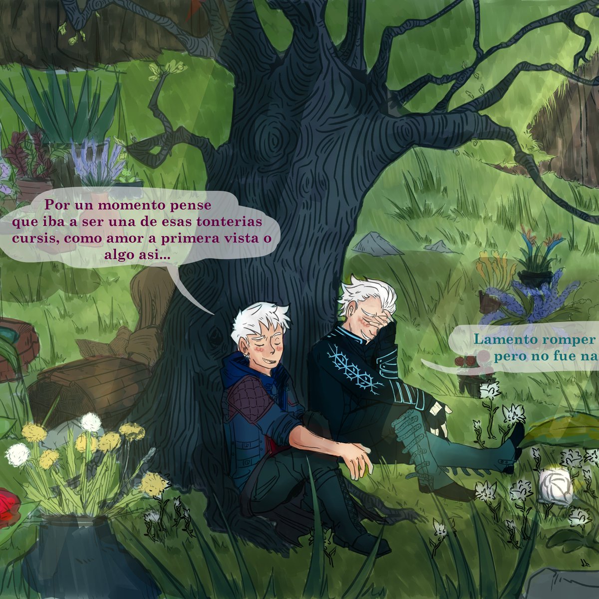 TERMINADOOOO 🫡👏🫶 

ya tengo en mente el siguiente dibujo de este mismo rumbo sjsjsjsj(?? 

#Vergil #vergilxnerosmom #Verlir #Nero #DMC