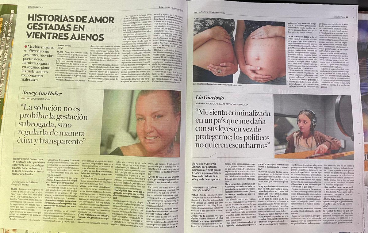 EduardoChaperon's tweet photo. En cuanto se da voz a las mujeres que gestan y a los menores nacidos por gestación solidaria, se caen todos y cada uno de los prejuicios.

¡Bendita prensa independiente! 👇🏻 https://t.co/uoIssUzU4C