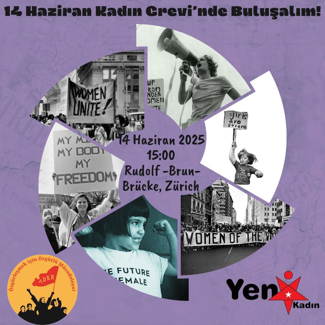 <a href="/yenikadin_/">Yeni Kadın</a> 
<a href="/dilsatcanbaz/">Dilşat Canbaz</a> 
14 Haziran Kadın Grevinde Buluşalım!