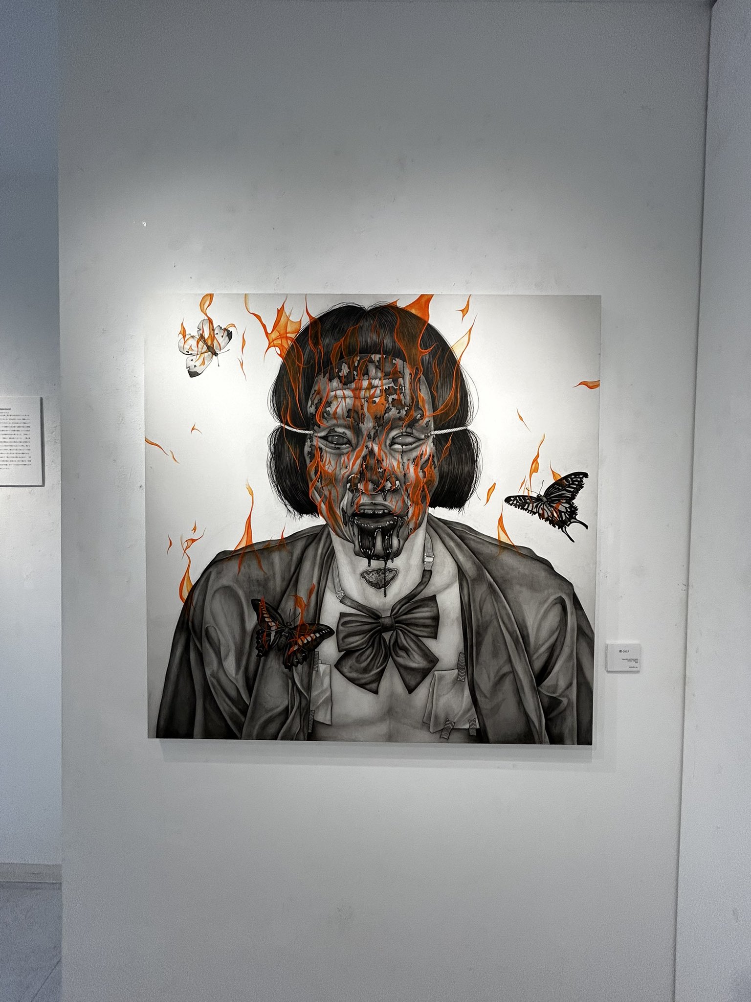 絵画　お化け 劇団☆死期『現代アート探偵ゲンダイチコースケの事件簿「銀髪の