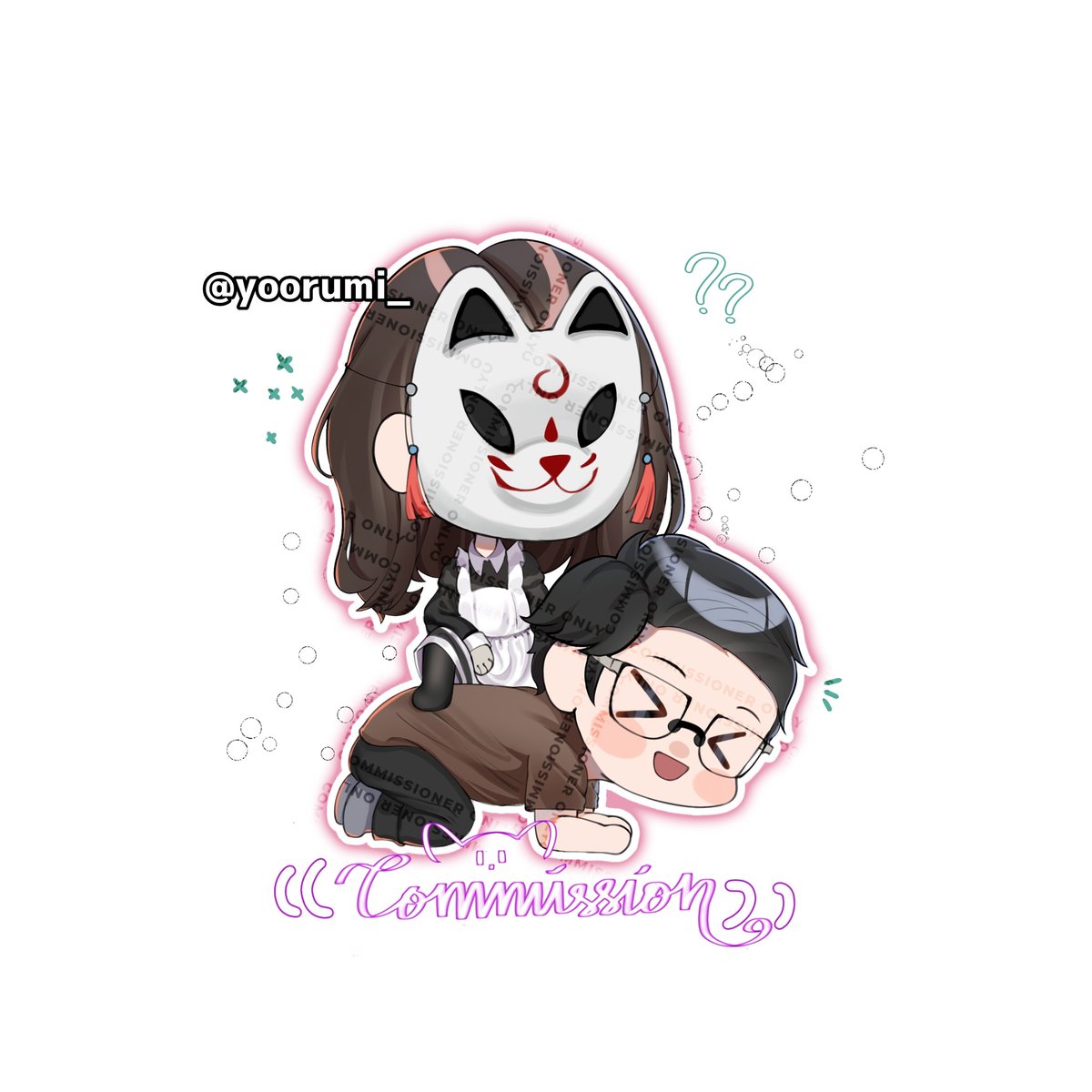 #commissionresults for Anonymous

A bit awikwok but Thank you for commissioning me 🙇‍♀️✨

My commission still open!! yuk jajan 😋
#commission #yoorucomms
#vtuberid #vtuber #commissionsopen #zonauang