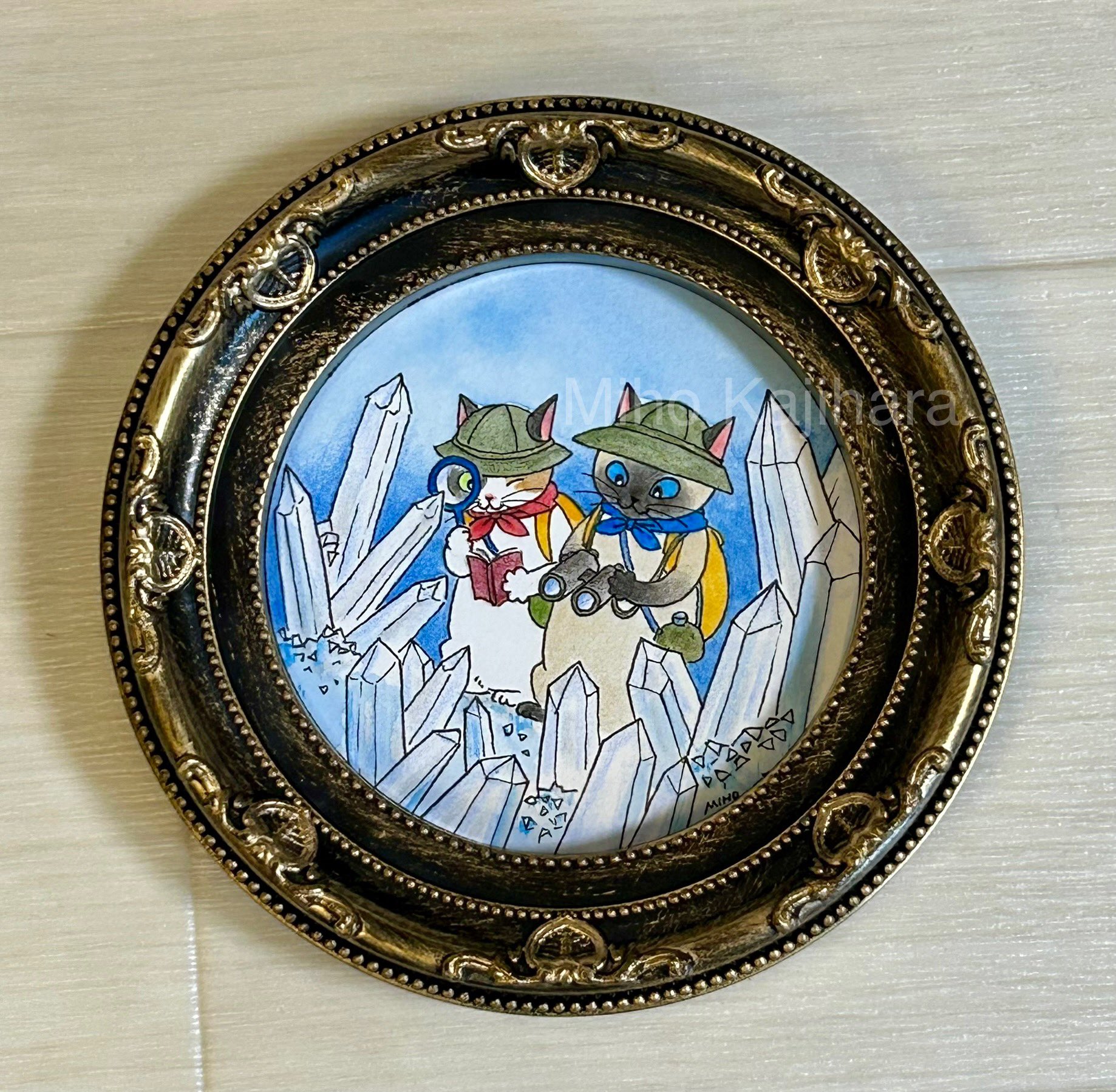 梶原美穂😸5/9-21個展「めぐる」@猫の額（高円寺） (@kajiyon) / X