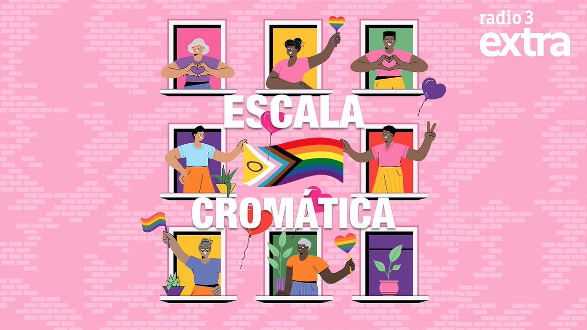 Hoy Empieza Todo 2 (@het2_radio3) on Twitter photo En Cultura Rápida hablamos del nuevo programa de <a href="/Radio3Extra/">Radio 3 Extra</a> con el que podremos disfrutar y aprender durante todo este mes del orgullo LGTBQI+ 🏳️🌈🏳️⚧️
El video podcast 'Escala Crómatica' reivindica los derechos del colectivo y da voz a figuras referentes del mismo ✊ En Cultura Rápida hablamos del nuevo programa de <a href="/Radio3Extra/">Radio 3 Extra</a> con el que podremos disfrutar y aprender durante todo este mes del orgullo LGTBQI+ 🏳️🌈🏳️⚧️
El video podcast 'Escala Crómatica' reivindica los derechos del colectivo y da voz a figuras referentes del mismo ✊