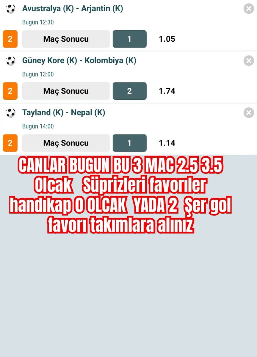 TAMTURKOGLU's tweet photo. #DÜNYAKUPASI #TUNUS #BURKİNOFASO #LAHTİ #EKANAS #KOLOMBİA #ARJANTİN #TAYLAND #TERNANACALCİO #GEFLE #JAPS #JAZZ #PESCARA #BOSTONRİVER #VOLUNTARİ #ADAMACİTY #ÜRDÜN #İSPANYA #FRANSA #PARAGUAY #İTALYA #FRANSA #FİLİSTİN #KATAR #NORVEÇ
✅PAZARTESİ GOL RESİTALİ
☎️0️⃣5️⃣4️⃣2️⃣6️⃣5️⃣7️⃣6️⃣8️⃣3️⃣7️⃣ https://t.co/VCv2B8QCRK