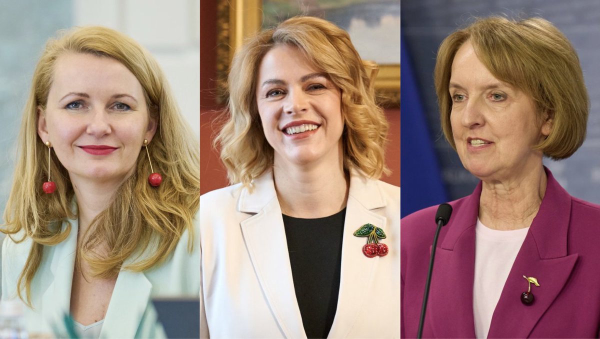 Mājražotāji, kas tirgo aksesuārus ar ķiršiem, šogad trāpījuši desmitniekā. 

Pieprasījums <a href="/Brivibas36/">Valdības māja</a> ir ļoti augsts. Foto: Gatis Rozenfelds #vēlēšanas2025